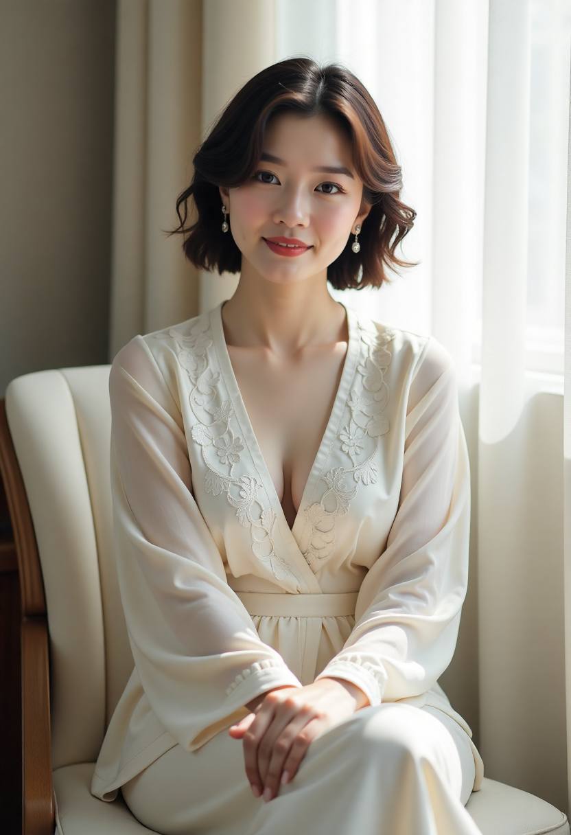蓝丝绒航线竖版海报，航海少女眺望远洋