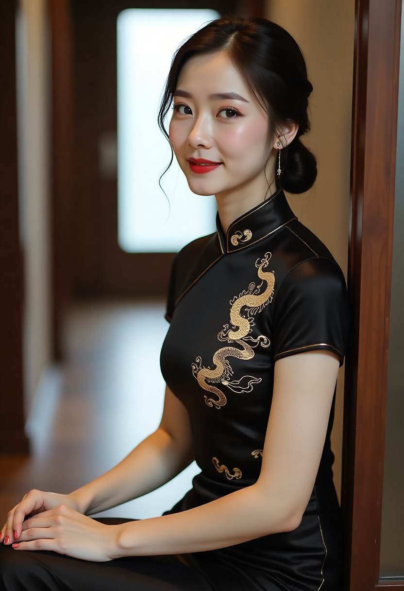 冬日王冠预告剧照，雪中的庄园女主人